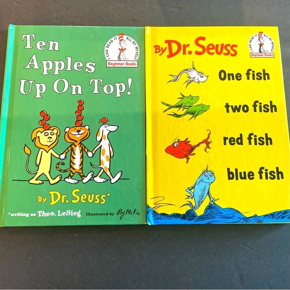 I Can Read It All By Myself Beginner Books - Lot of 2 books Dr. Seuss